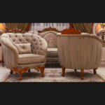 6 pcs Handmade Ghenwa Brown Sofa Set 20