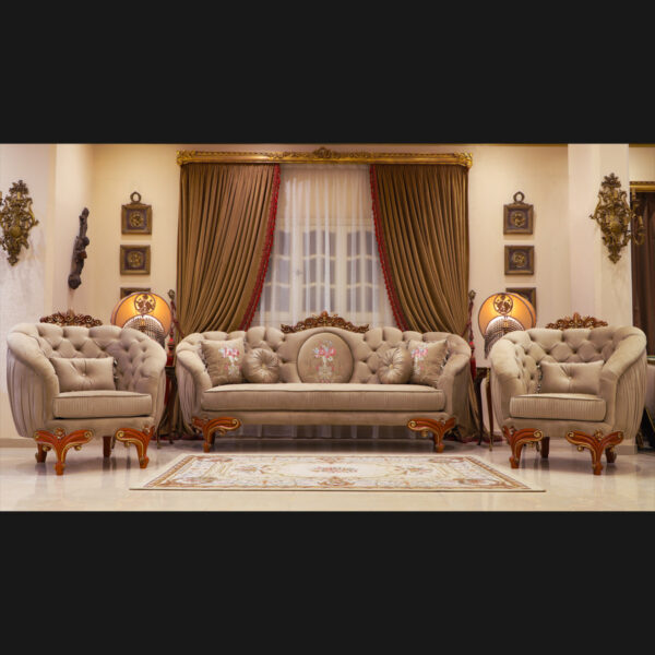 Handmade Ghenwa Brown Sofa 12