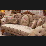 6 pcs Handmade Ghenwa Brown Sofa Set 22