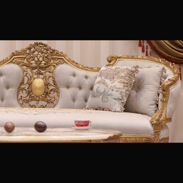 Handmade Bellagio Gold sofa 13