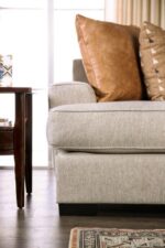 Sand/Caramel New Meadows Sofa SM1214-SF By Furniture of America 18