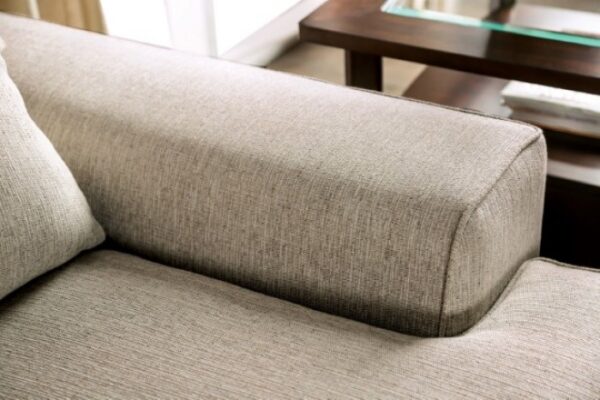 Sand/Caramel New Meadows Sofa SM1214-SF By Furniture of America 12