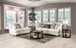 Ivory Mossley Sofa SM6090-SF By Furniture of America 23