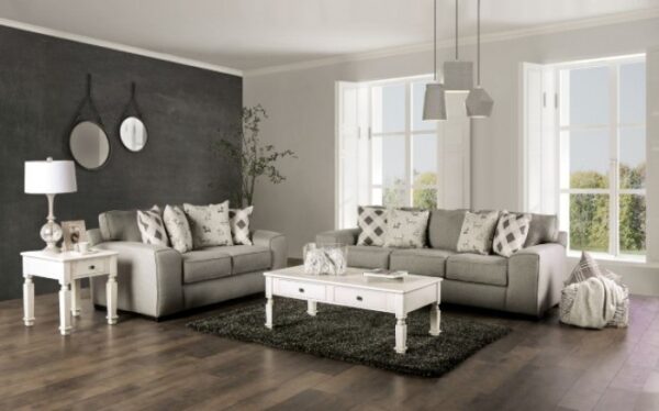 Gray Newry Sofa SM6091-SF By Furniture of America 16