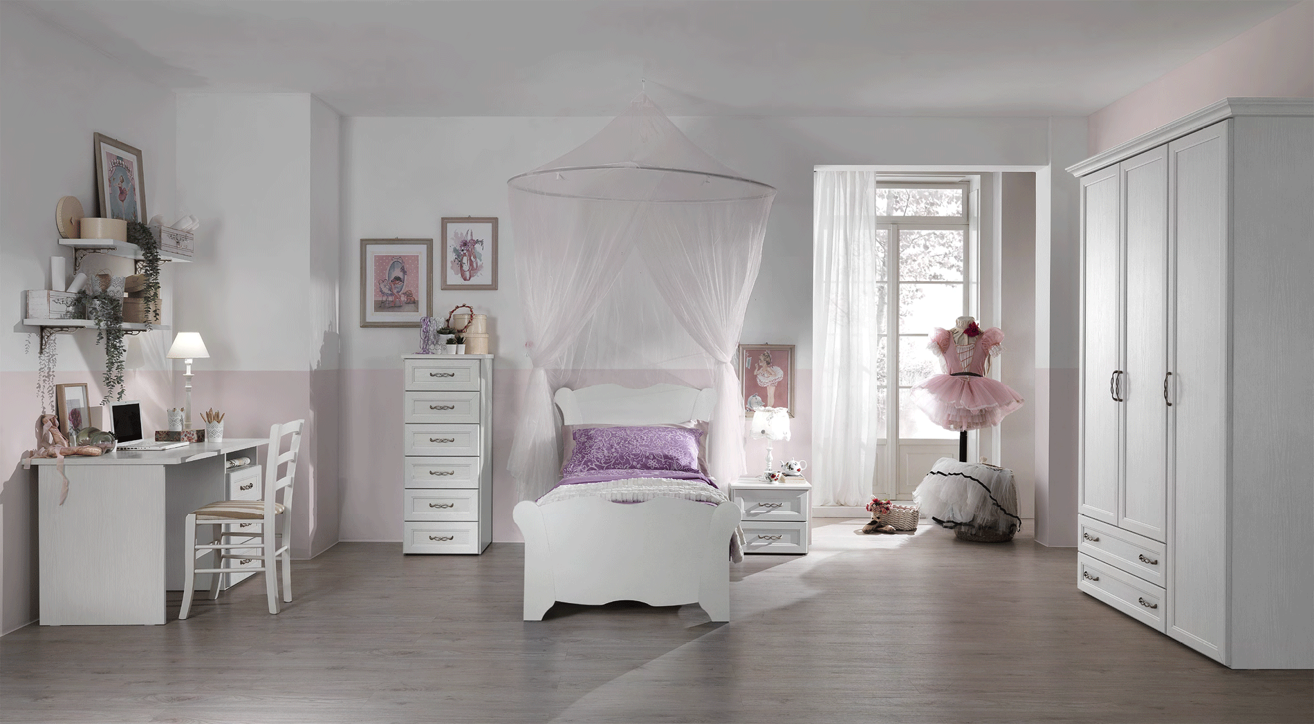 AF17 Bedroom p12763 By ESF Furniture
