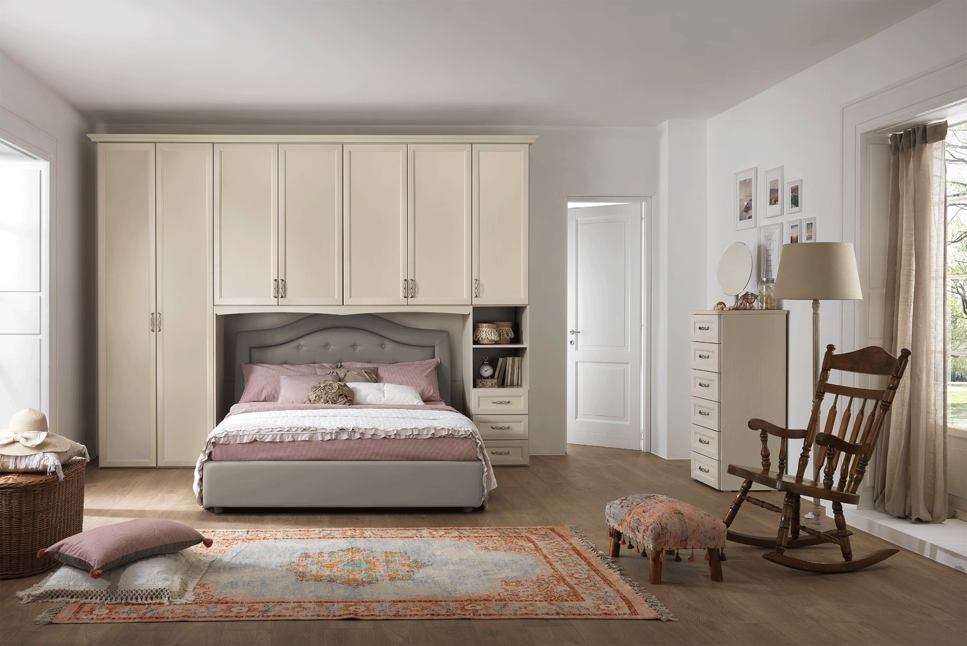 AF08 Bedroom Set p12753 By ESF Furniture