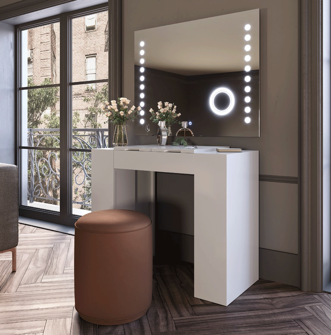 Mat MX50 Vanity Dresser p12414 By ESF Furniture
