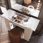 Mat MX50 Vanity Dresser p12414 By ESF Furniture Luxury Bedroom Dressers & Mirrors Mobilia Cleopatra 8 Mat MX50 Vanity Dresser p12414 By ESF Furniture 8