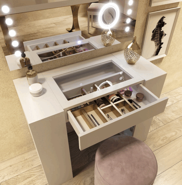 Mat MX56 Vanity Dresser p12420 By ESF Furniture - Image 2