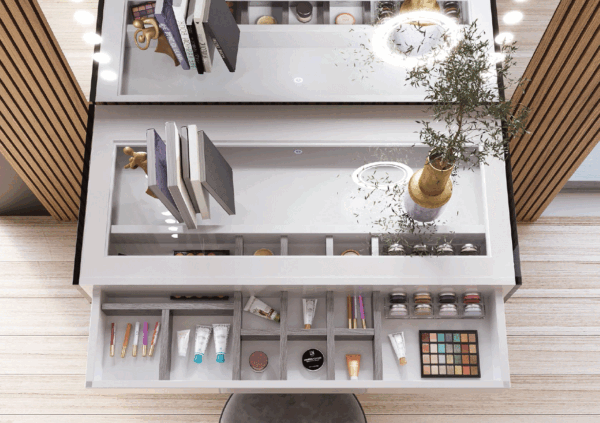 Mat MX59 Vanity Dresser p12423 By ESF Furniture - Image 2