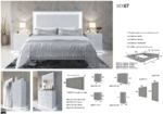 Mat MX67 White Bedroom Set p12444 By ESF Furniture Luxury Bedroom Sets Mobilia Cleopatra 19 Mat MX67 White Bedroom Set p12444 By ESF Furniture 19