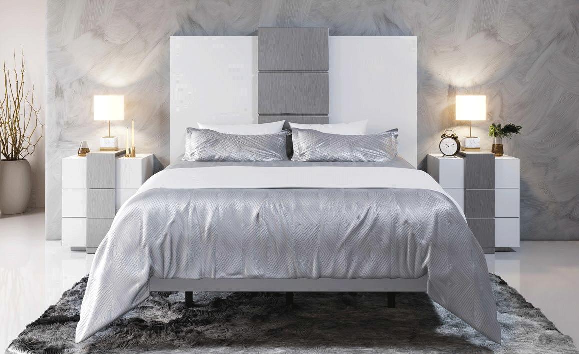 Mat MX64 White Bedroom Set p12443 By ESF Furniture
