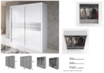 Mat MX64 White Bedroom Set p12443 By ESF Furniture 20
