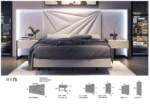 Mat MX75 White Bedroom Set p12447 By ESF Furniture Luxury Bedroom Sets Mobilia Cleopatra 18 Mat MX75 White Bedroom Set p12447 By ESF Furniture 18