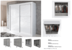 Mat MX75 White Bedroom Set p12447 By ESF Furniture Luxury Bedroom Sets Mobilia Cleopatra 20 Mat MX75 White Bedroom Set p12447 By ESF Furniture 20