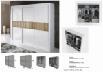 Mat MX81 White Bedroom Set p12448 By ESF Furniture 20