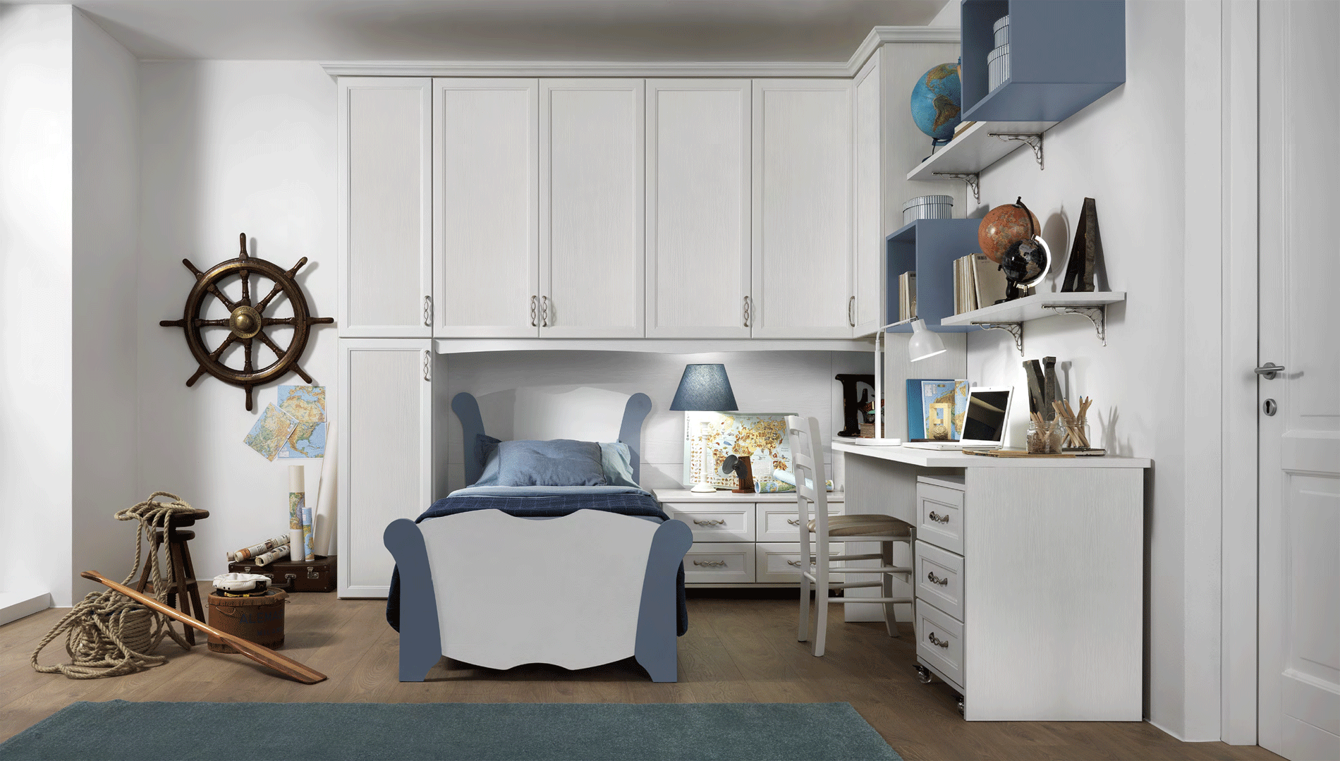 AF02 Bedroom Set p12747 By ESF Furniture