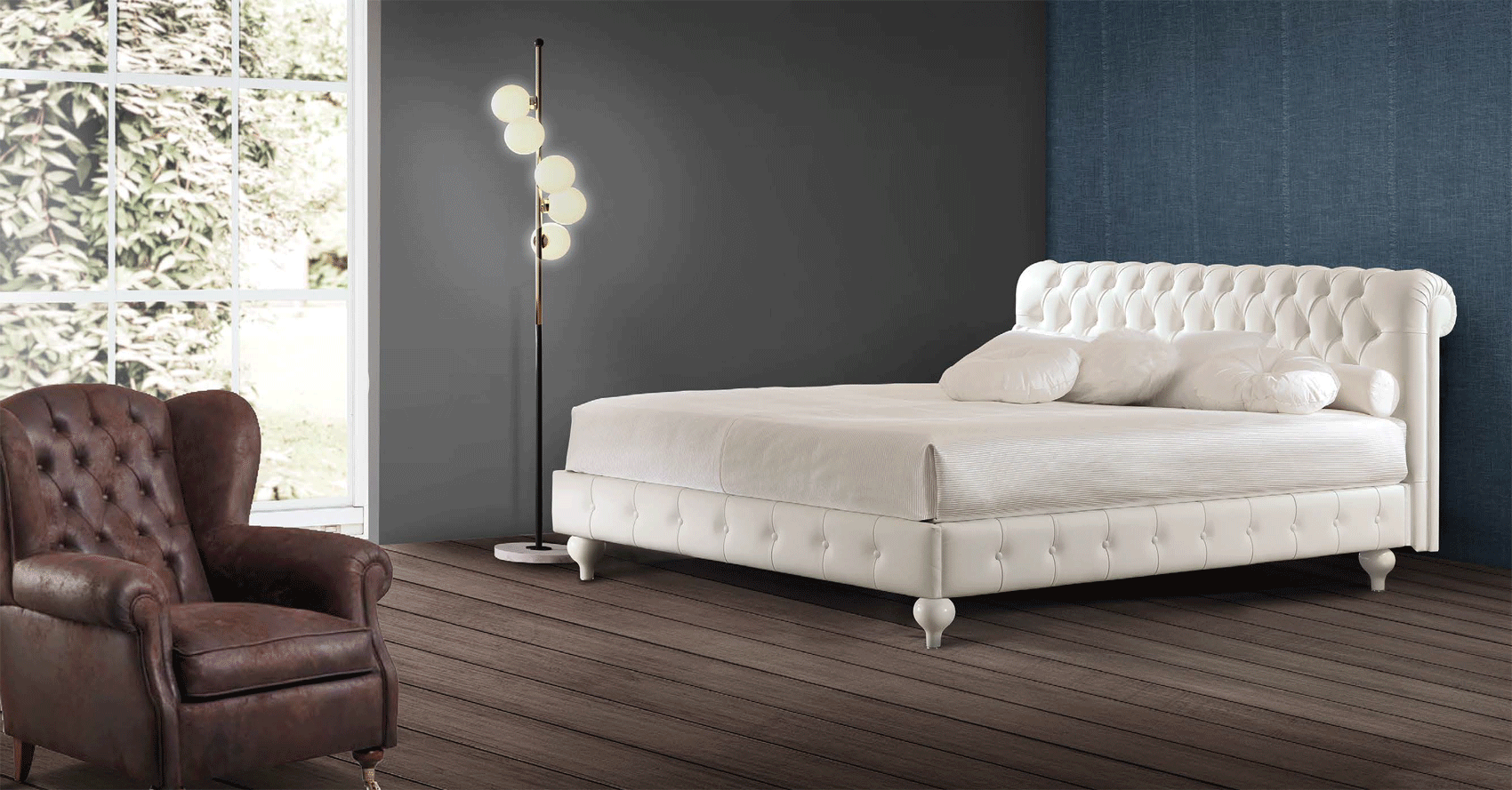 Chester Bed p12544 By ESF Furniture