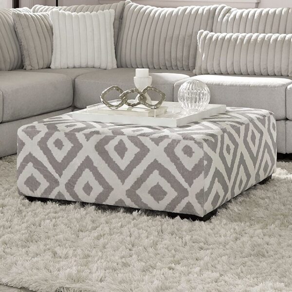 Gray Hermiston Ottoman SM5171-OT By Furniture of America 4