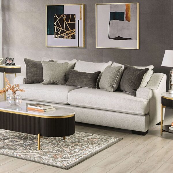Pewter/Gray Skyline Sofa SM1212-SF By Furniture of America 6