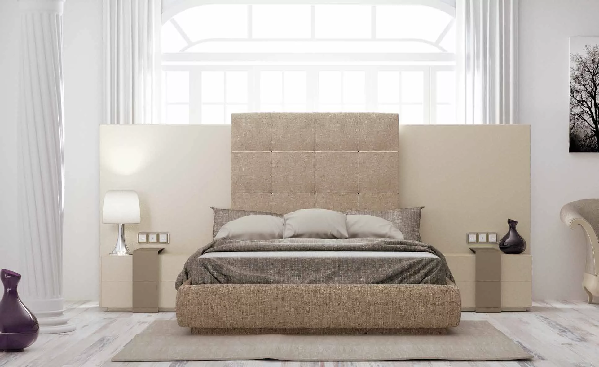 DOR 07 Bed p10698 By ESF Furniture