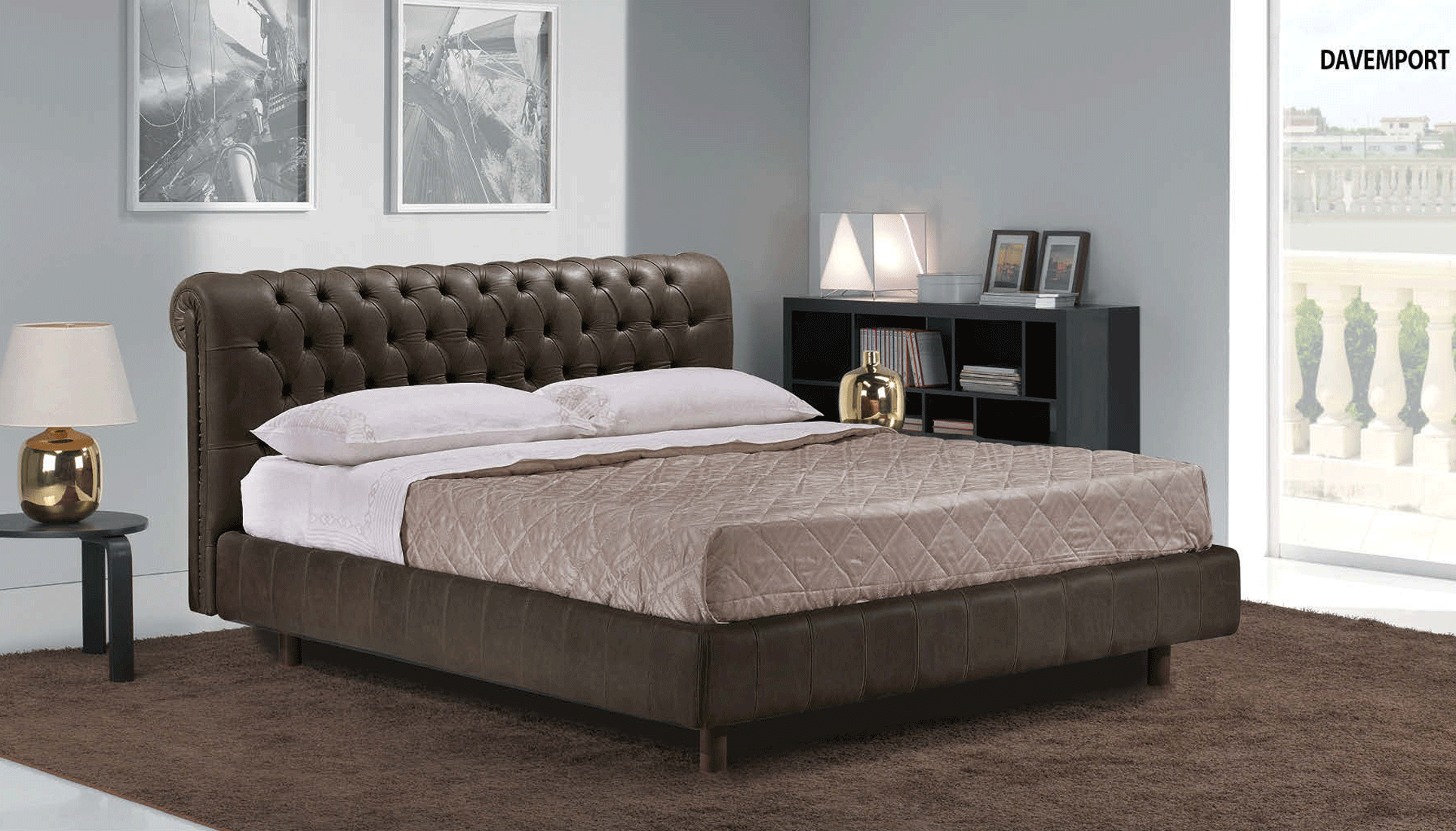 Davemport Night Bed p10538 By ESF Furniture