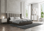 Parros Gray Velvet Bedroom Set p12536 By ESF Furniture ESF Furniture Mobilia Cleopatra 9 Parros Gray Velvet Bedroom Set p12536 By ESF Furniture 9