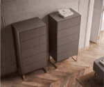Giorgio Brown Italian Bedroom Set p12537 By ESF Furniture 11