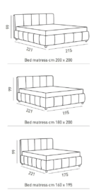 Nettuno Bed p12650 By ESF Furniture ESF Furniture Mobilia Cleopatra 26 Nettuno Bed p12650 By ESF Furniture 26