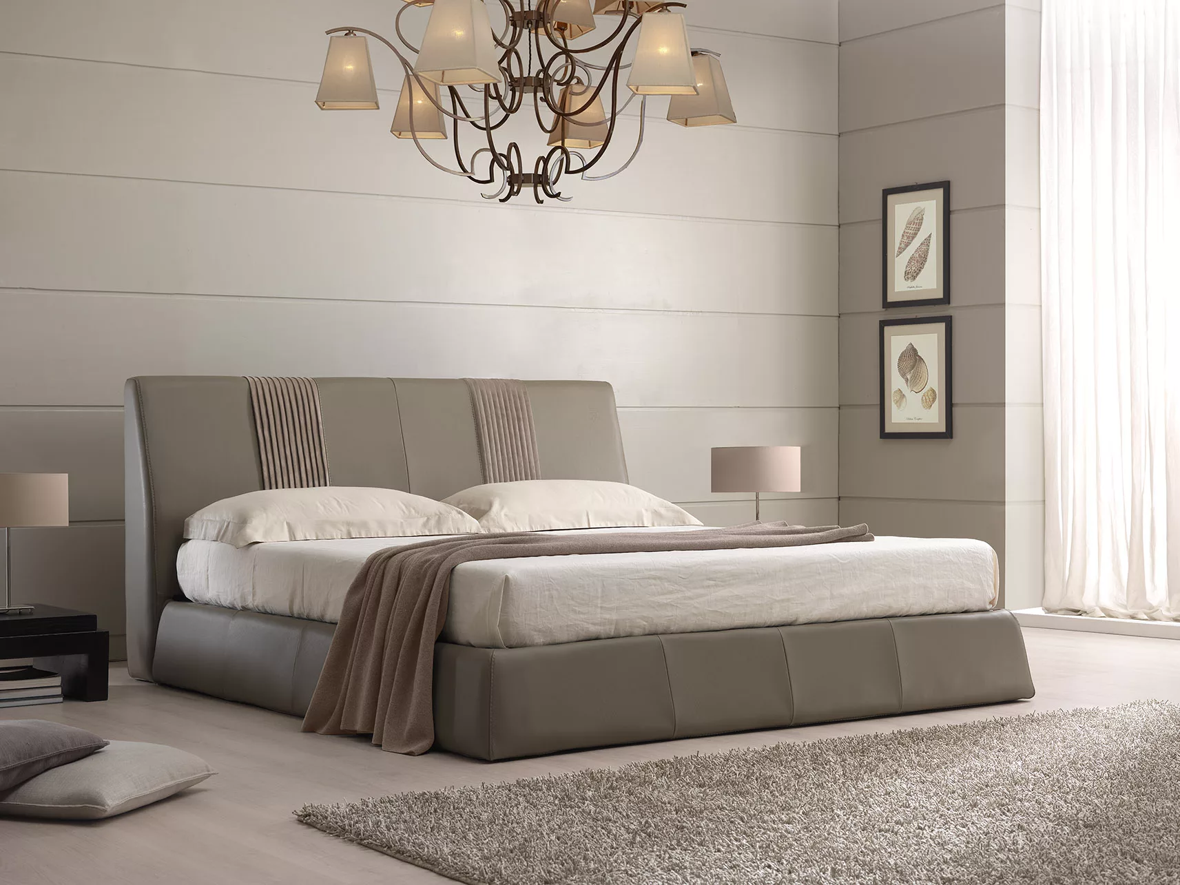 Urano Bed p12647 By ESF Furniture