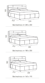 Sogno Bed p12652 By ESF Furniture 26