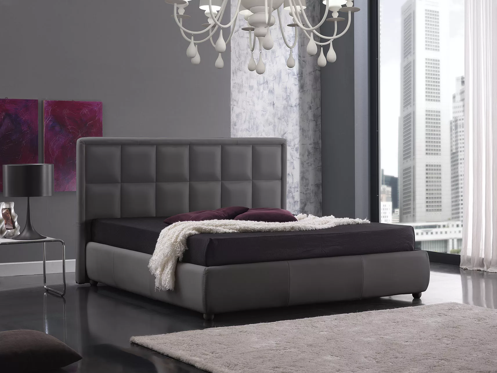Saturno Bed p12651 By ESF Furniture