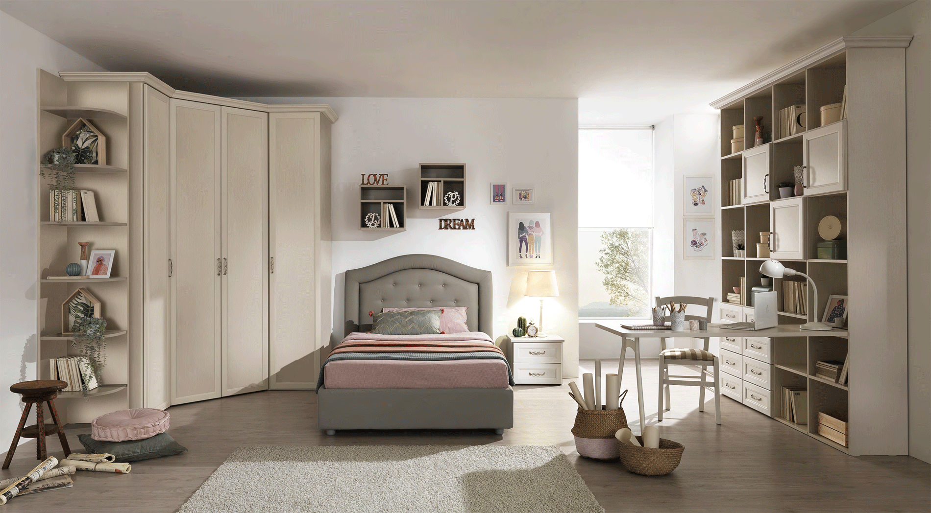 AF18 Bedroom Set p12764 By ESF Furniture