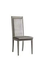 Volare-Dining-room-GREY_frame_stripe_chair