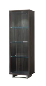 Volare Entertainment center Dark Walnut/Nickel Additional items p13026 By ESF Furniture - Image 9