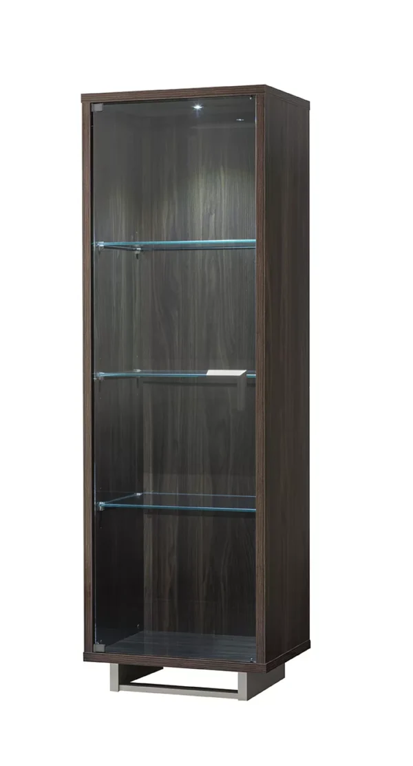 Volare Entertainment center Dark Walnut/Nickel Additional items p13026 By ESF Furniture - Image 9