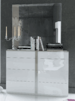 High gloss finish Granada mirror for dresser i37876 By ESF Furniture Luxury Bedroom Dressers & Mirrors Mobilia Cleopatra 10 High gloss finish Granada mirror for dresser i37876 By ESF Furniture 10