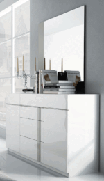 High gloss finish Granada mirror for dresser i37876 By ESF Furniture Luxury Bedroom Dressers & Mirrors Mobilia Cleopatra 11 High gloss finish Granada mirror for dresser i37876 By ESF Furniture 11