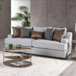 Light Gray SKYLINE SOFA SM1211-SF by Furniture of America.