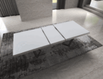 Shiny Elite White Dining room Set Additional items p13176 By ESF Furniture ESF Furniture Mobilia Cleopatra 68 Shiny Elite White Dining room Set Additional items p13176 By ESF Furniture 68