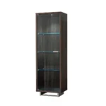 Volare Entertainment center Dark Walnut/Nickel Additional items