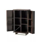 Volare Entertainment center Dark Walnut/Nickel Additional items