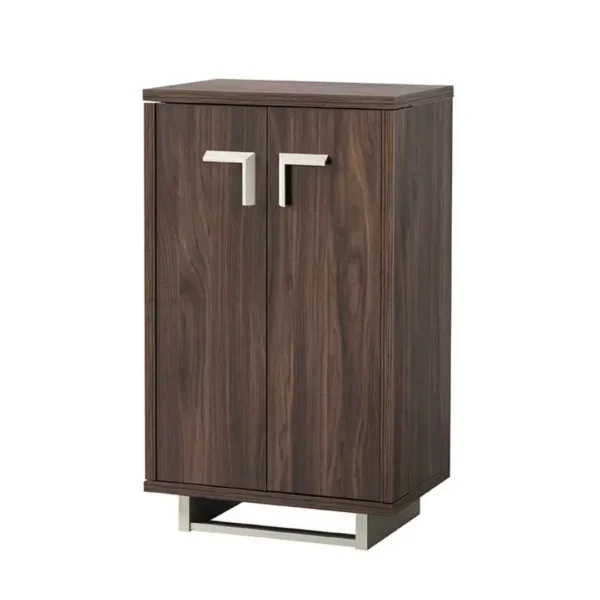 Volare Entertainment center Dark Walnut/Nickel Additional items