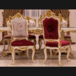 11 pcs Handmade Bellona White Dinning Set 21
