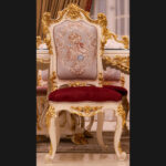 Handmade Bellona White Side Chair 15