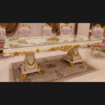 Handmade Bellona White Dinning Table 17