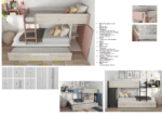 4.0 Reversible Bunk bed 200cm p13222 By ESF Furniture 25