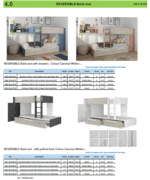 4.0 Reversible Bunk bed 200cm p13222 By ESF Furniture 26