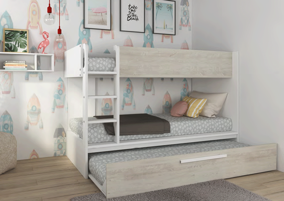 4.1 Reversible Bunk bed 200cm p13223 By ESF Furniture