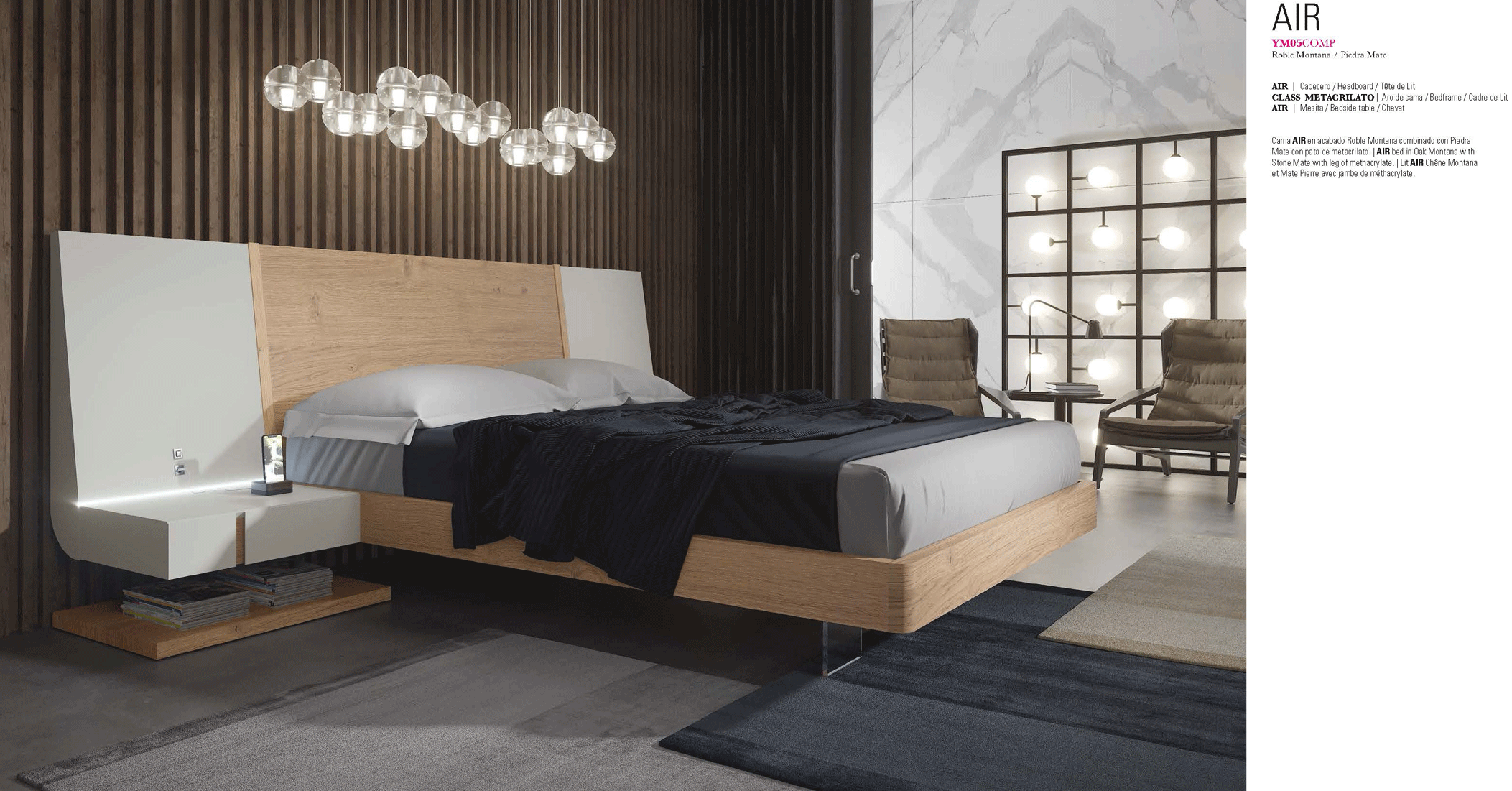 YM05 Bed p10147 By ESF Furniture